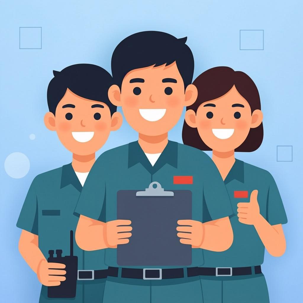 Illustration de l'équipe de techniciens Noxia 3D certifiés